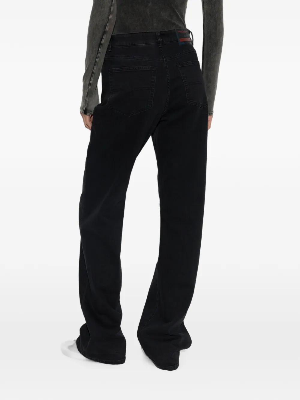 Diesel 1971 D-Sent straight jeans Zwart