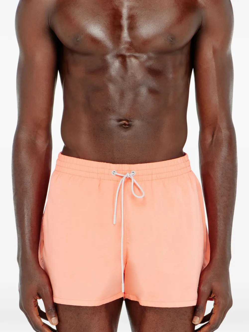 Diesel drawstring swim shorts - Arancione