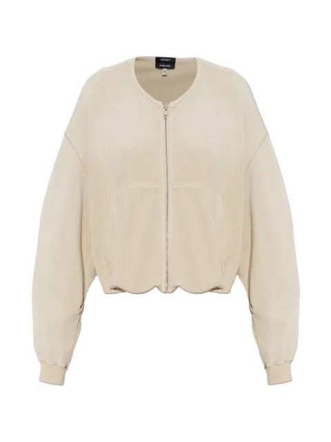 R13 zip-up oversized sweatshirt
