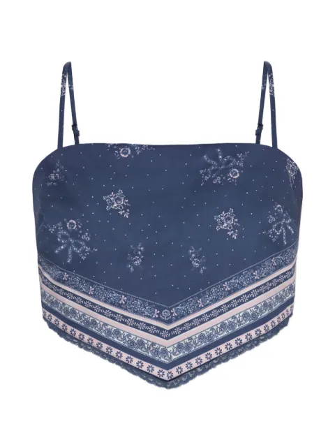 LoveShackFancy Mollie floral-print top