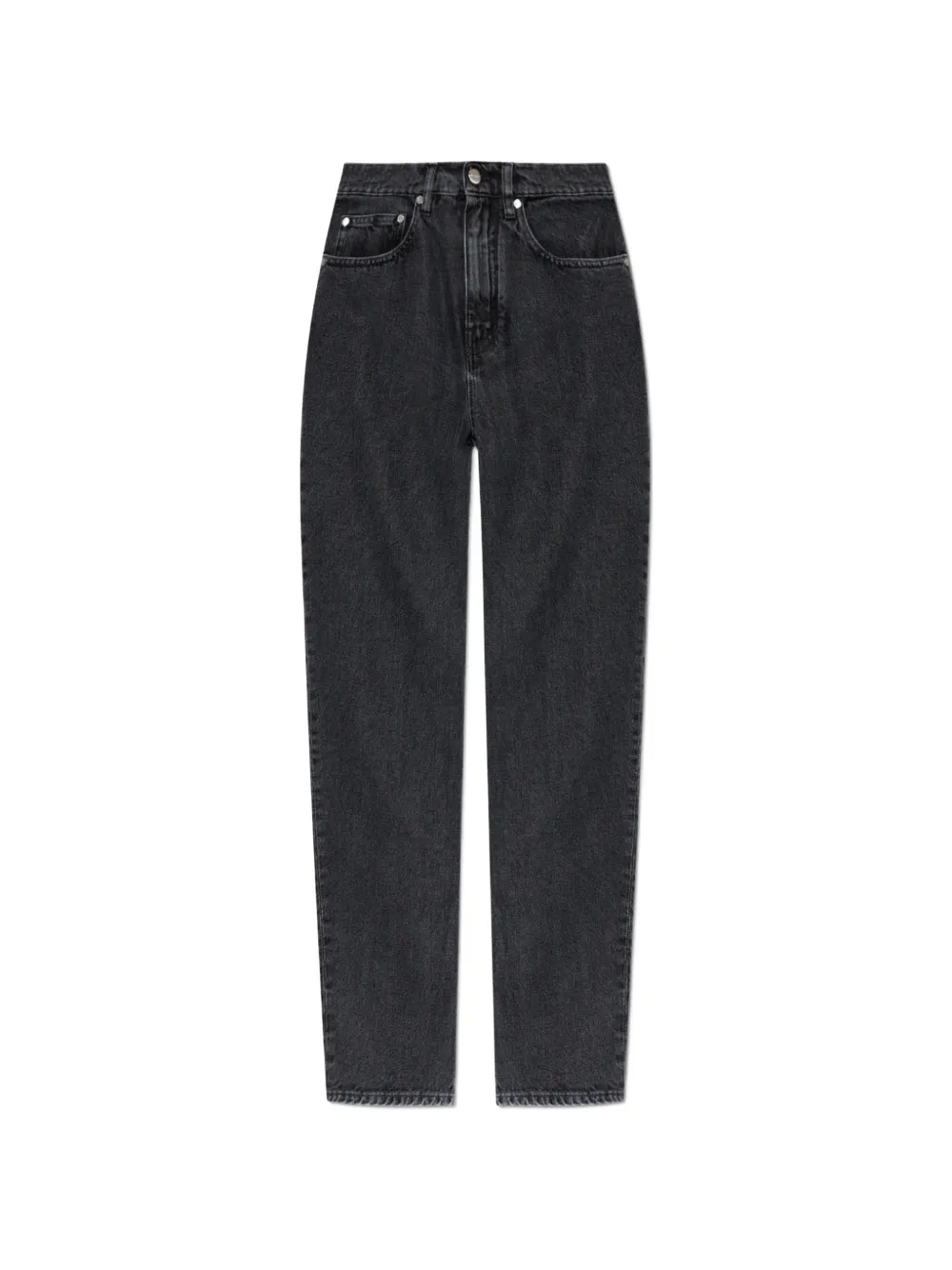 Jil Sander button tapered-leg jeans - Nero