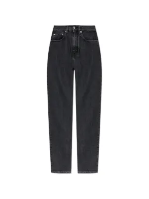 Maison Margiela Calça Jeans Sem Acabamento | Preto | FARFETCH BR