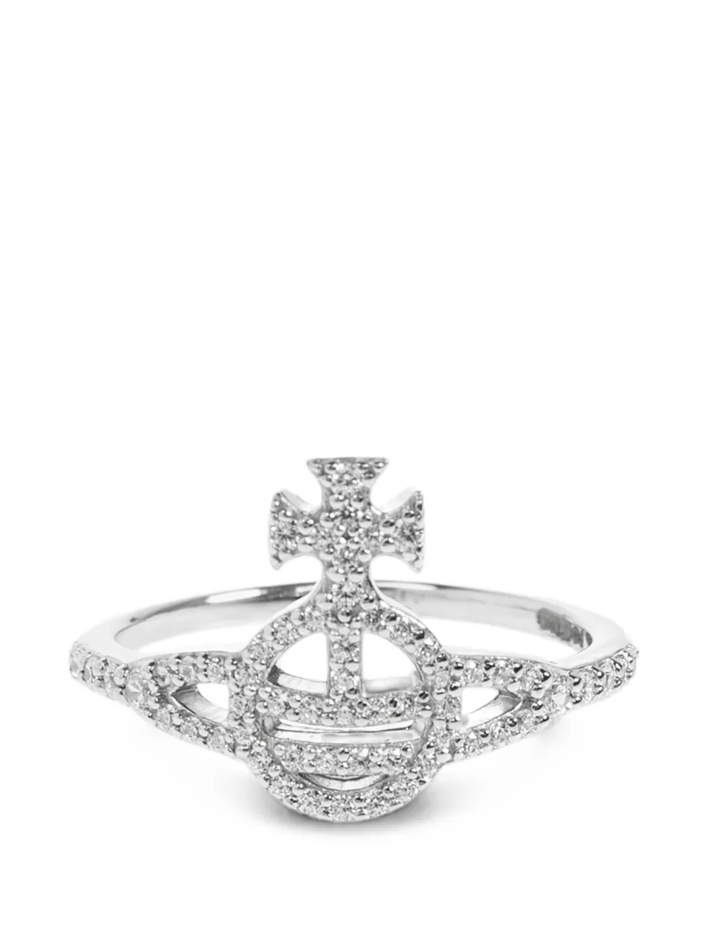 Vivienne Westwood Calliope Orb ring - Argento