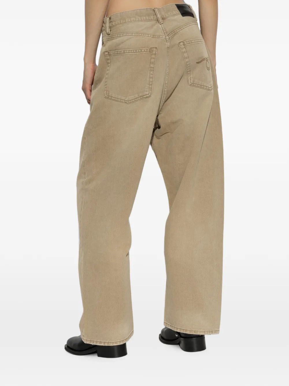 R13 Straight jeans Beige