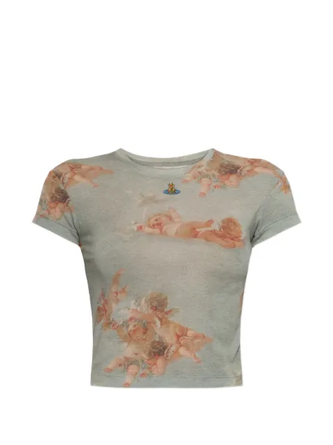 Vivienne Westwood Baby Peru cherub-print T-shirt