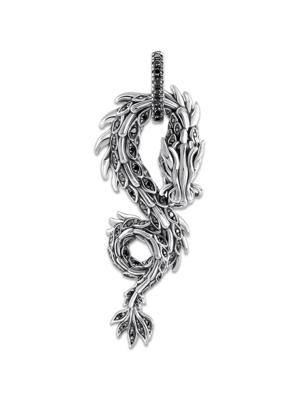 Thomas Sabo Halskette mit Drachenmotiv - Silber