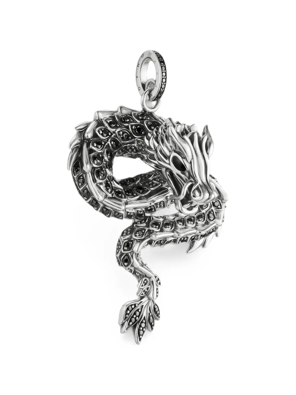 Thomas Sabo Halskette mit Drachenanhänger - Silber