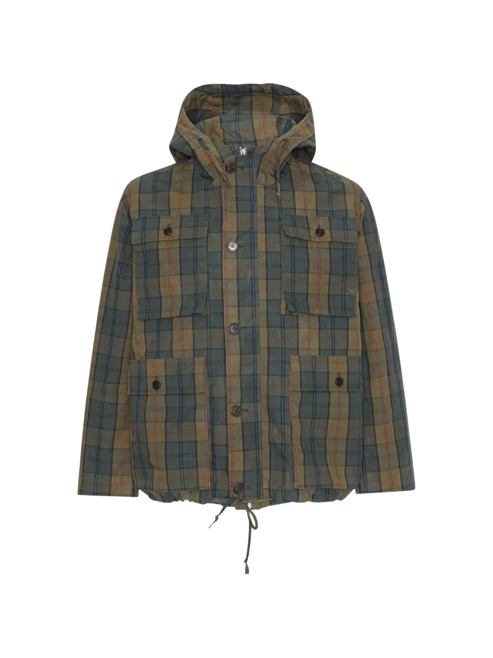 Henrik Vibskov Field tartan jacket