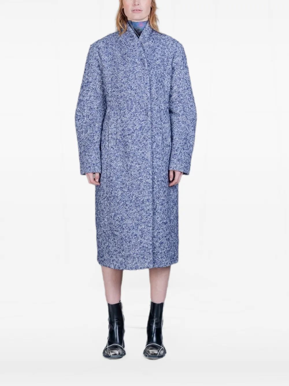 Henrik Vibskov Shell jas Blauw