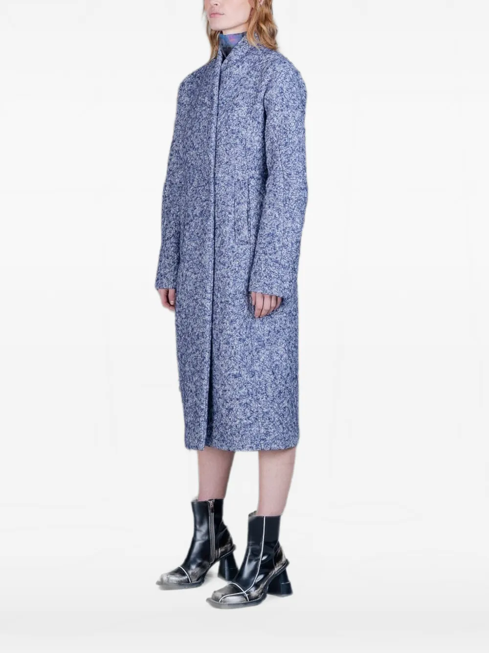 Henrik Vibskov Shell jas Blauw