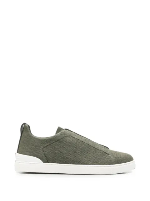 Zegna linen sneakers