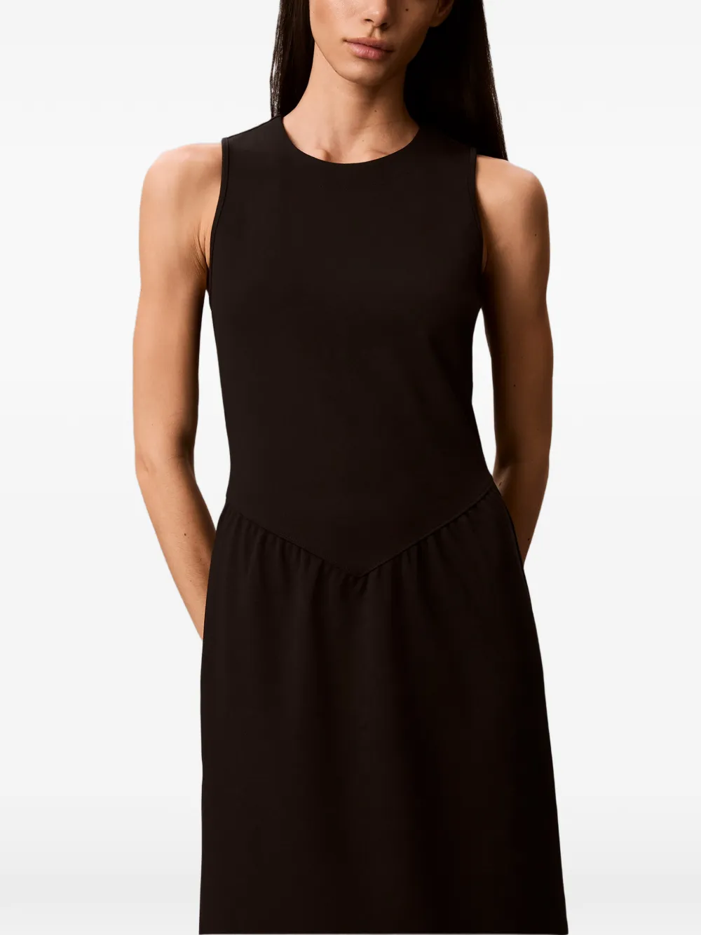 Calvin Klein Mouwloze jurk Zwart