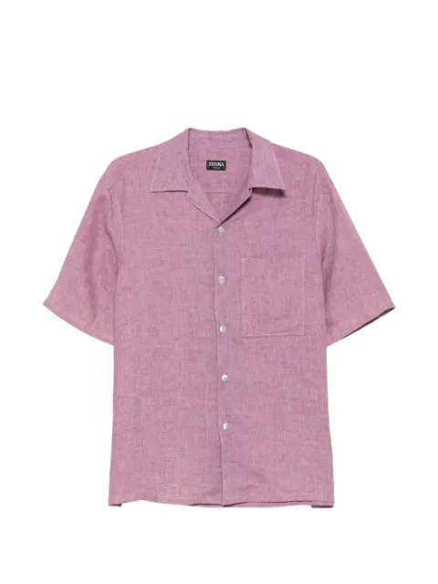 Zegna camisa manga corta