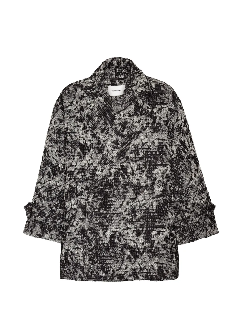 Henrik Vibskov Dimout jacquard jacket - Nero