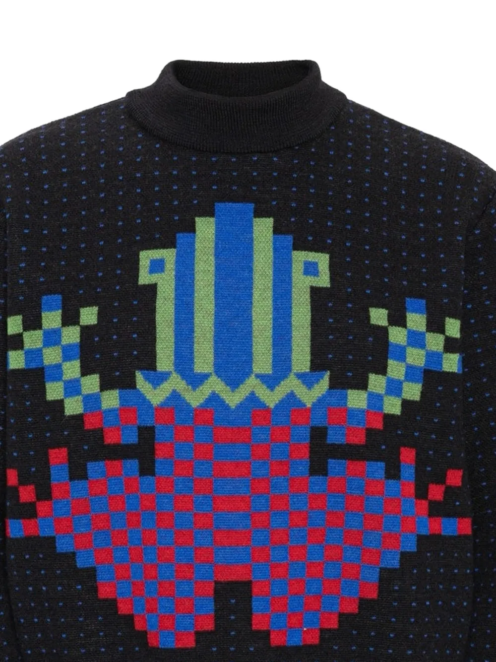 Henrik Vibskov Cross Stitch trui Zwart