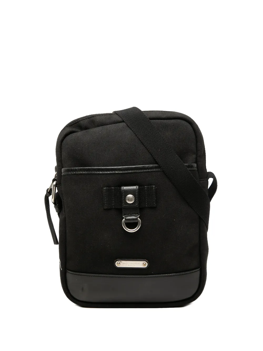 Saint Laurent Pre-Owned Borsa a tracolla Rivington in tela 2018 - Nero