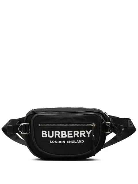 Burberry Pre-Owned riñonera Cannon de nylon con logo 2018-2023