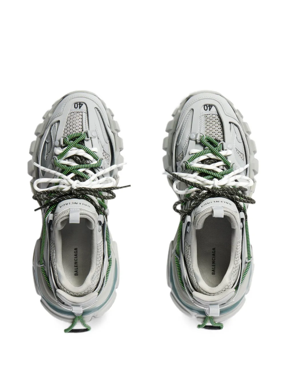 Balenciaga Track Trail Laces panelled low-top sneakers Grijs