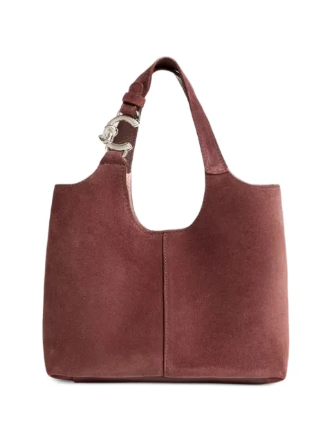 Coccinelle small C-easy suede tote bag