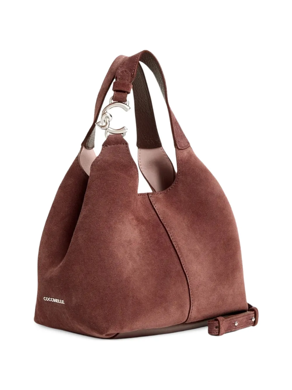 Coccinelle Kleine C-easy suède shopper Rood