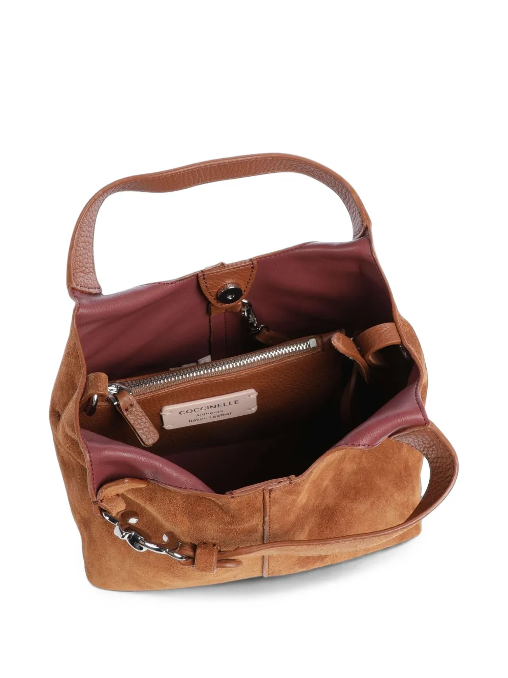 Coccinelle C-Easy suède shopper Bruin