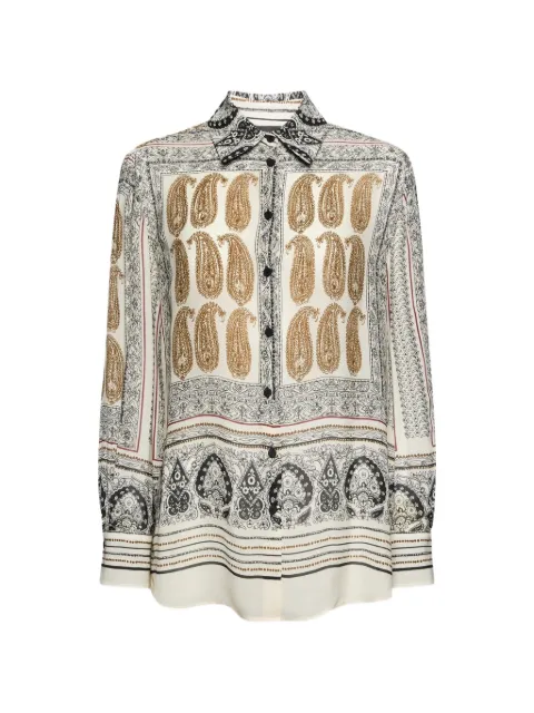 ELENA MIRÒ paisley-print shirt