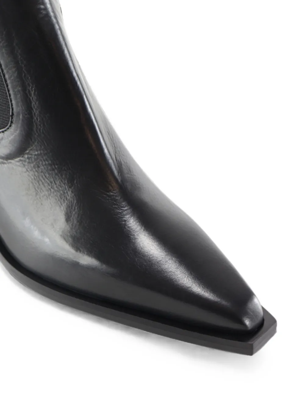 Notabene Luna pointed-toe boots Zwart