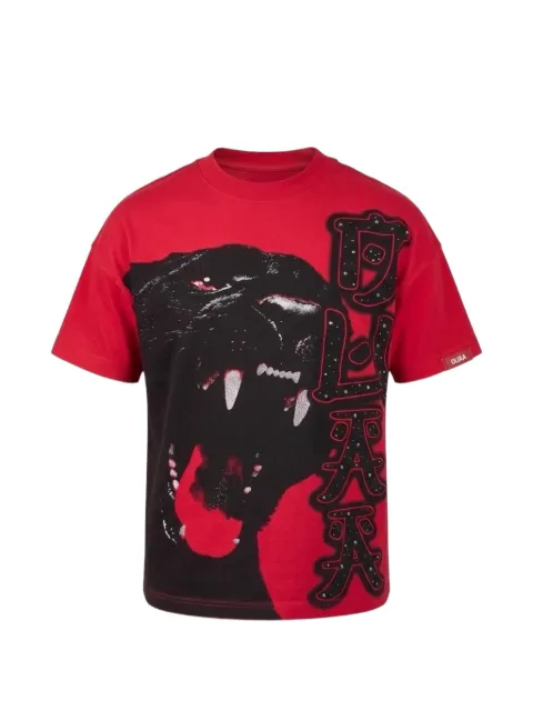 duaa Jax rhinestone-embellished T-shirt