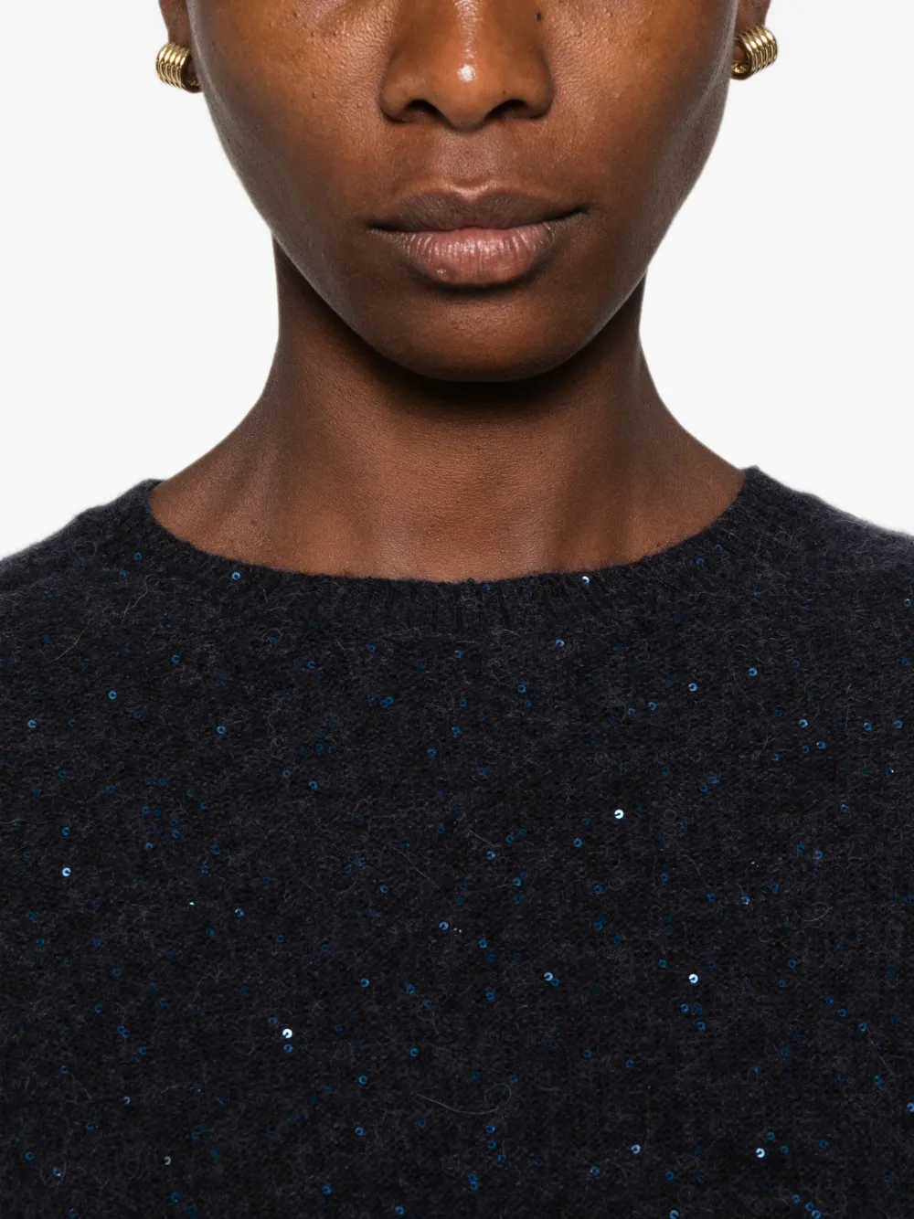 Fabiana Filippi Trui met pailletten Blauw