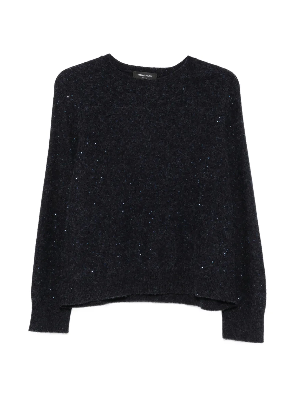 Fabiana Filippi sequin-embellished sweater - Blu