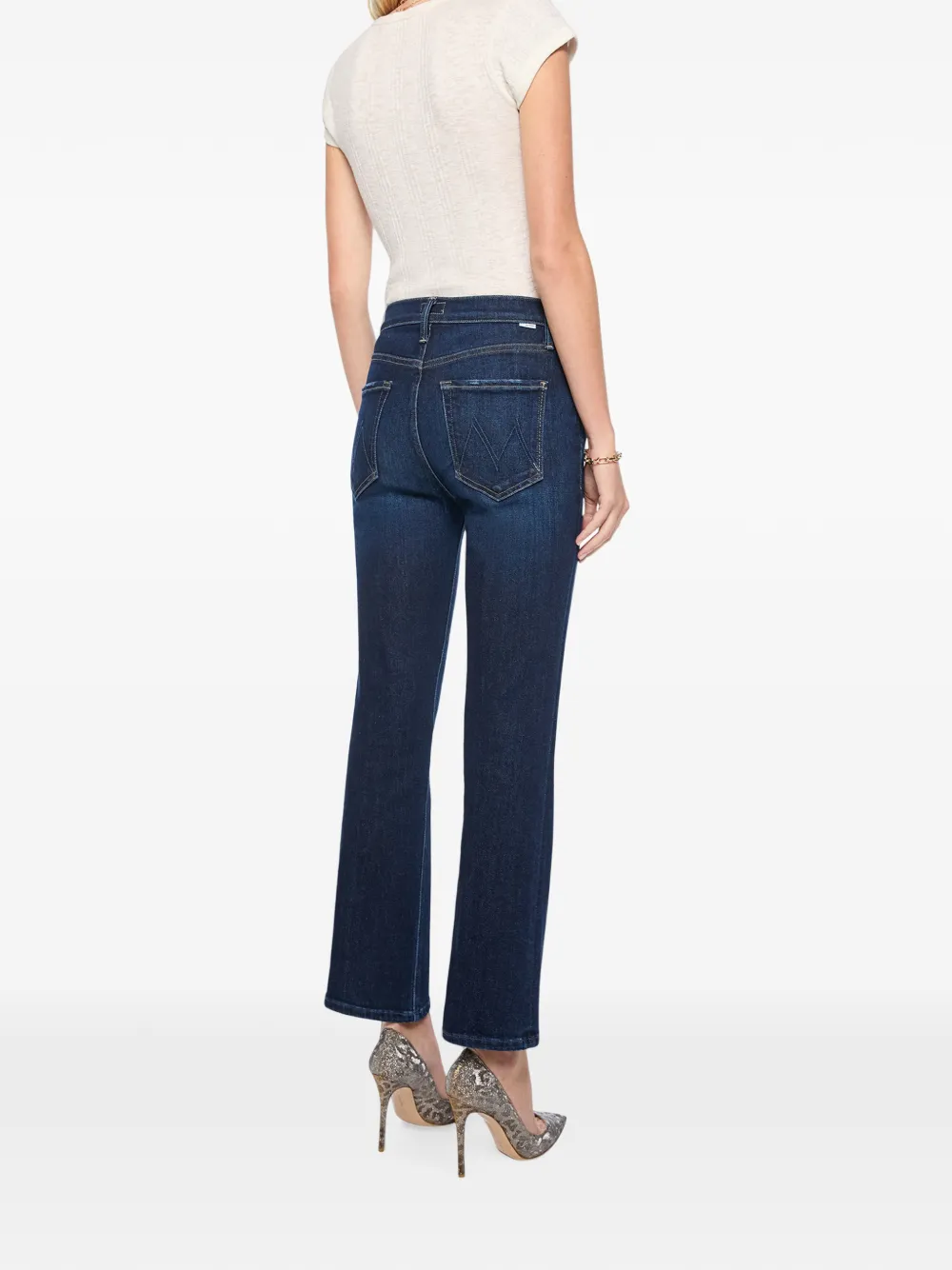 MOTHER The Tripper Flood jeans Blauw
