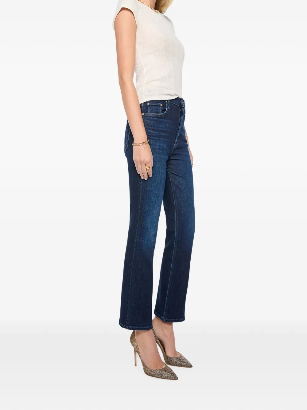 MOTHER The Tripper Flood jeans Blauw