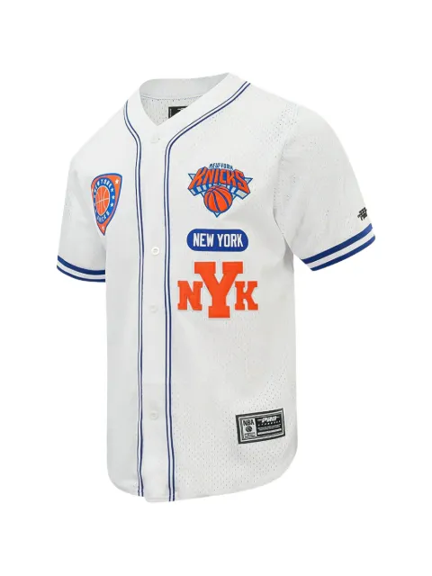 STADIUM GOODS® New York Knicks Letterman mesh shirt