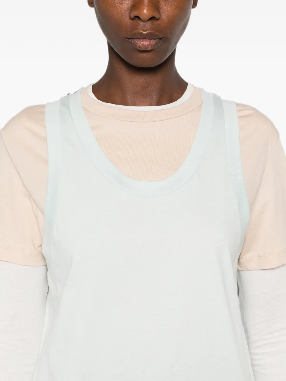 Wardrobe.nyc Layered Tee Mini In Multi