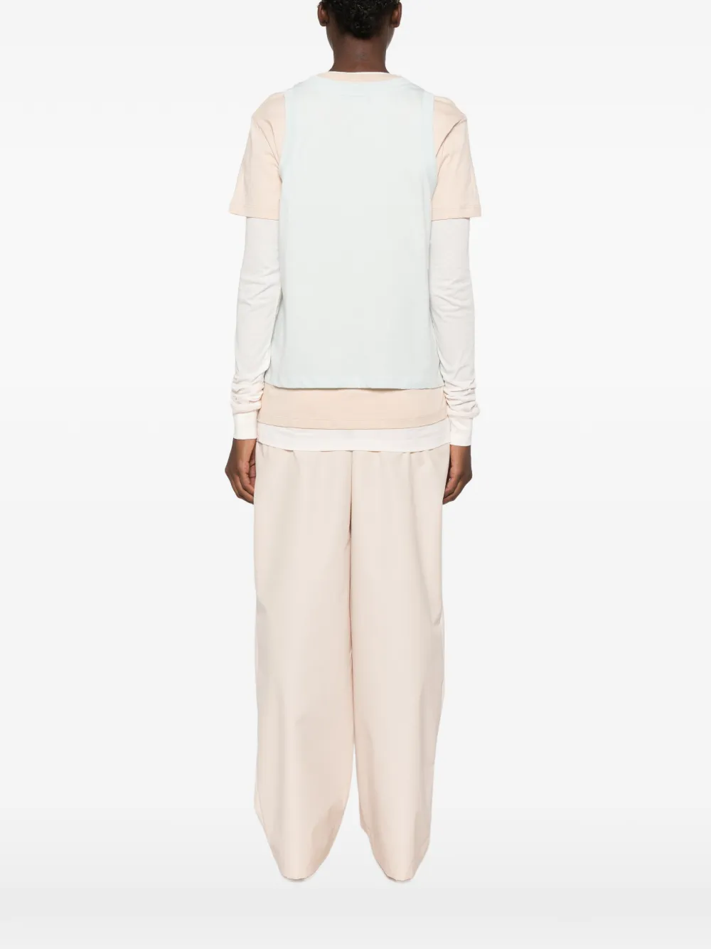 Wardrobe.nyc Layered Tee Mini In Multi