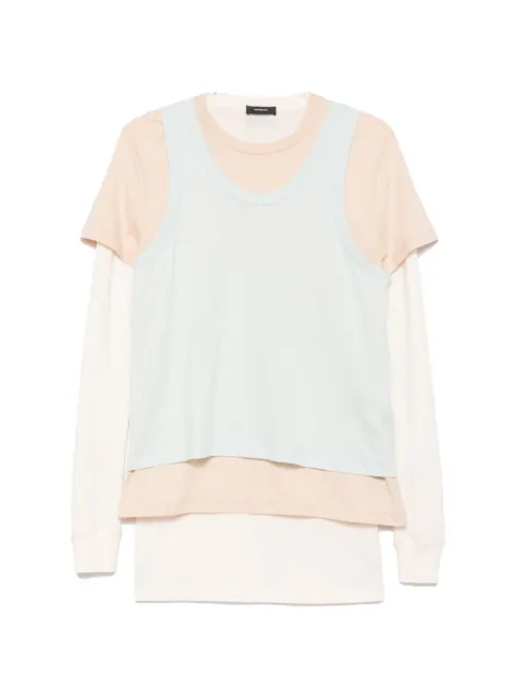 WARDROBE.NYC layered T-shirt