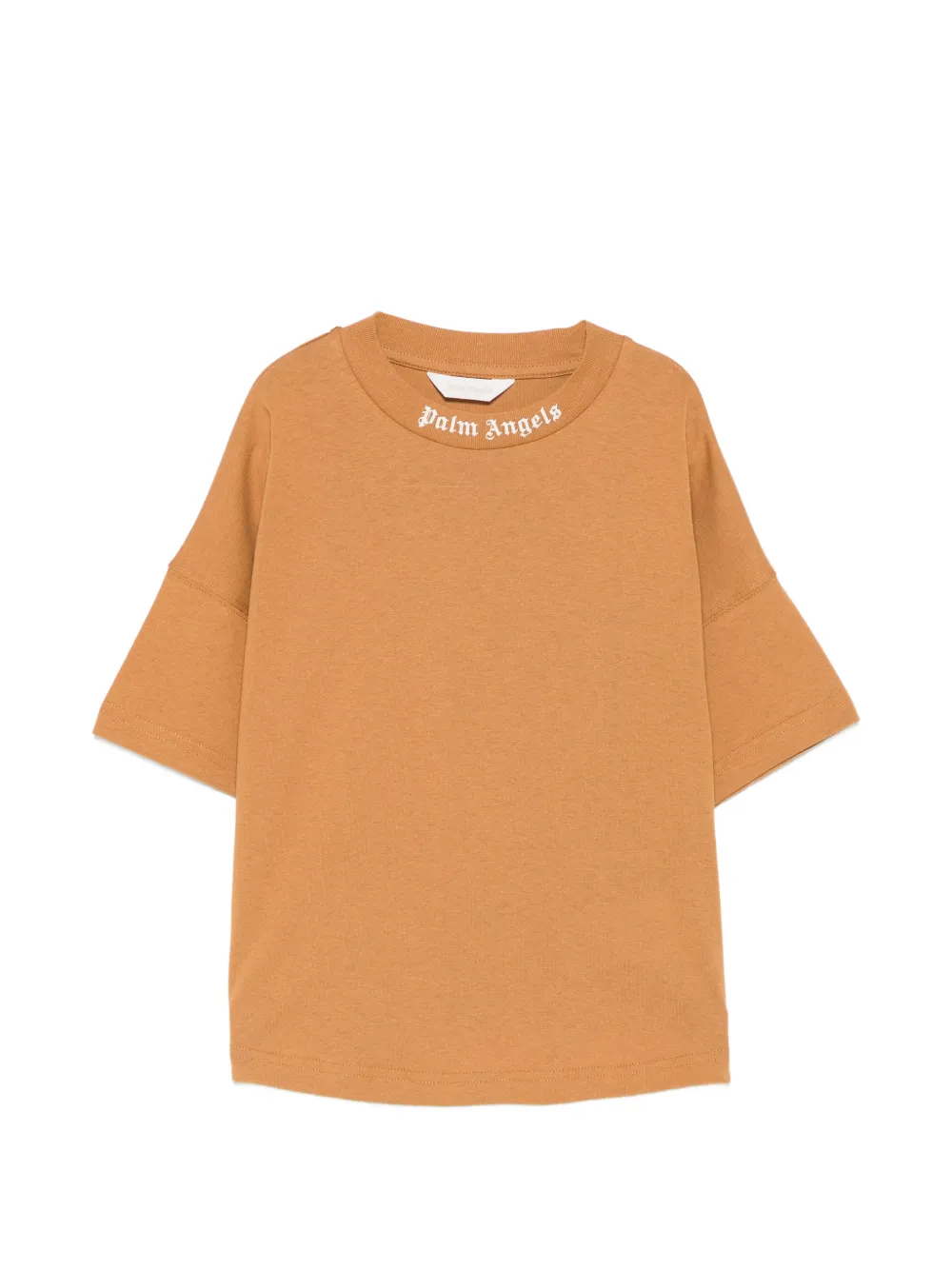 Palm Angels Kids short-sleeve T-shirt - Marrone