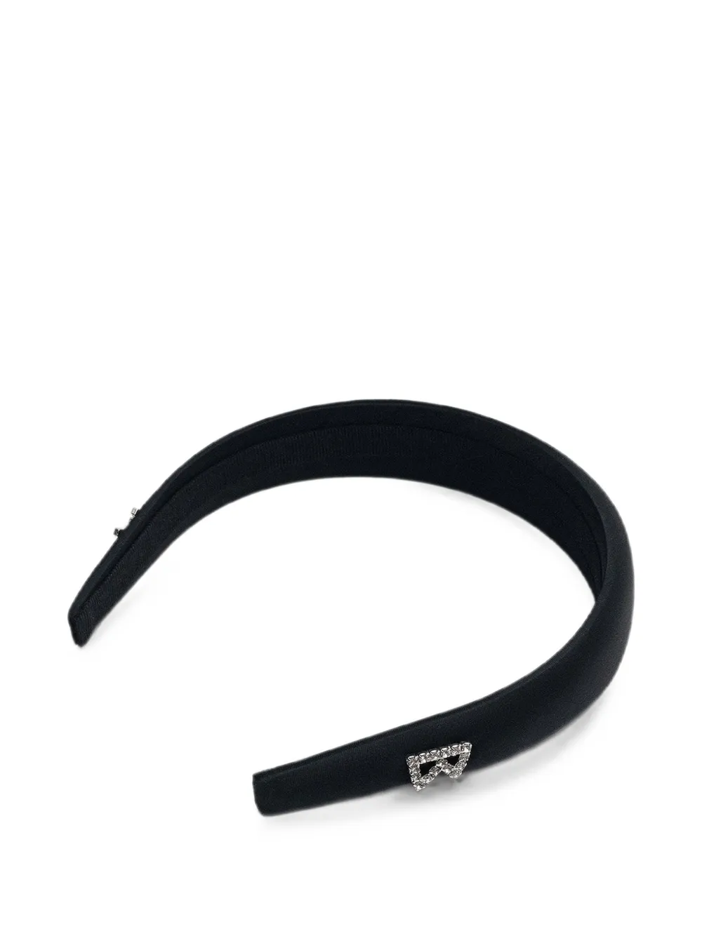 Ruslan Baginskiy crystal-embellished headband - Nero