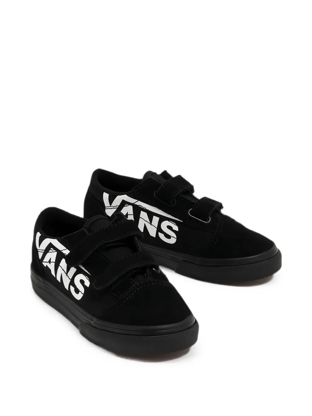 Vans Kids Sneakers Old Skool con strappi - Nero