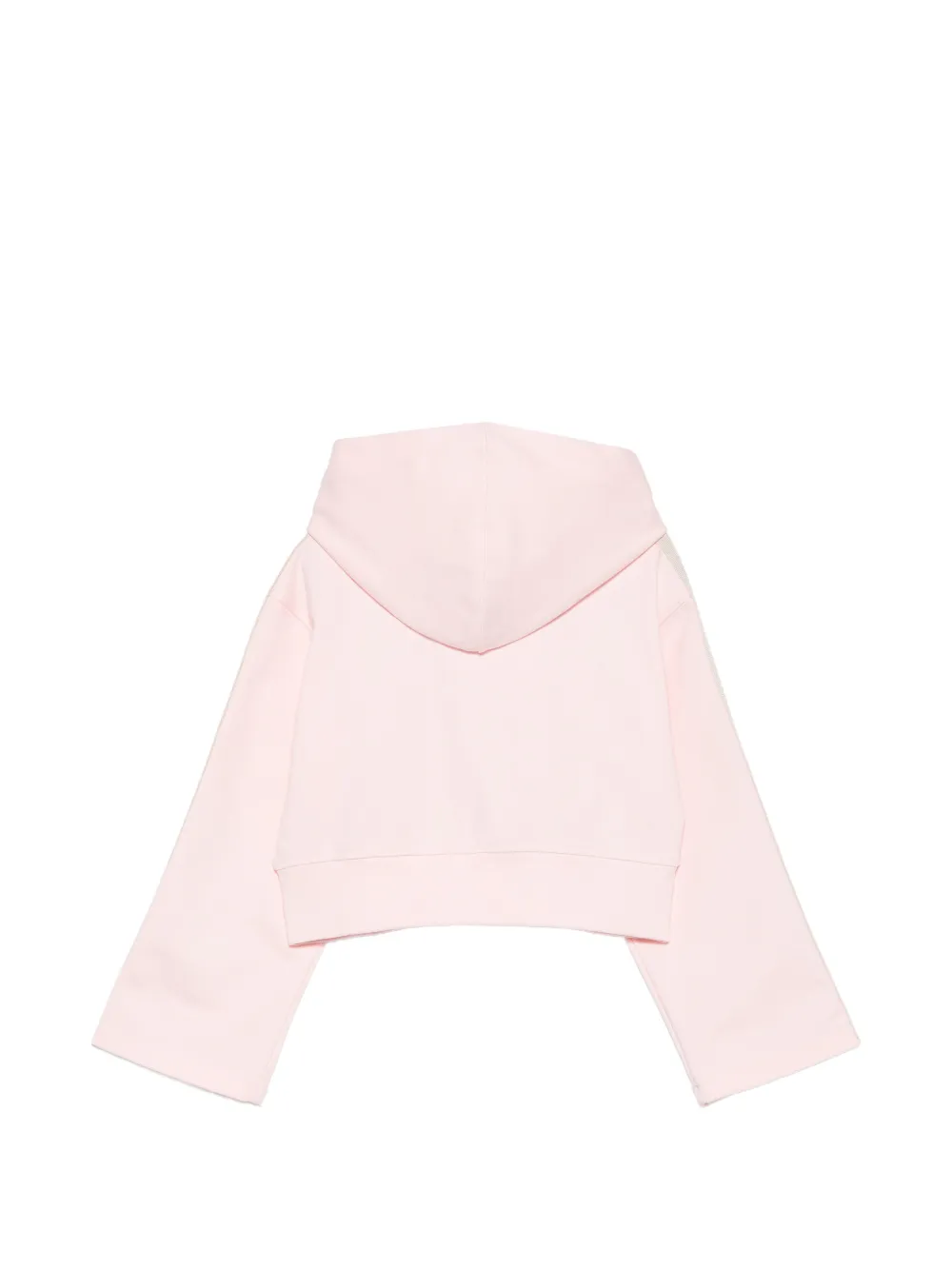 Palm Angels Kids Hoodie met logoprint Roze