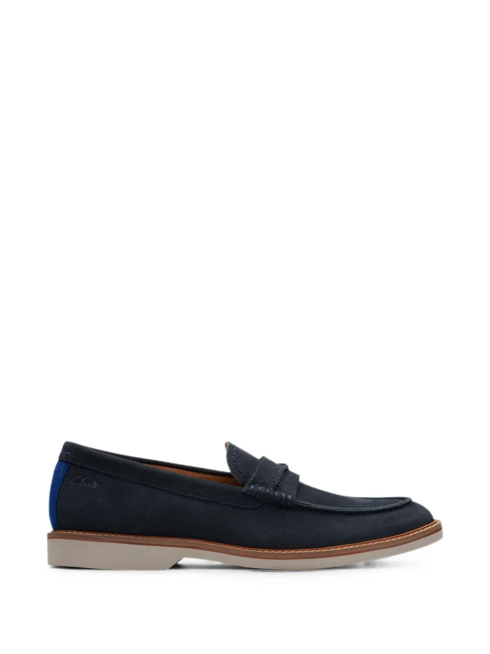 Clarks Originals Mocassini Atticus LT in pelle scamosciata - Blu