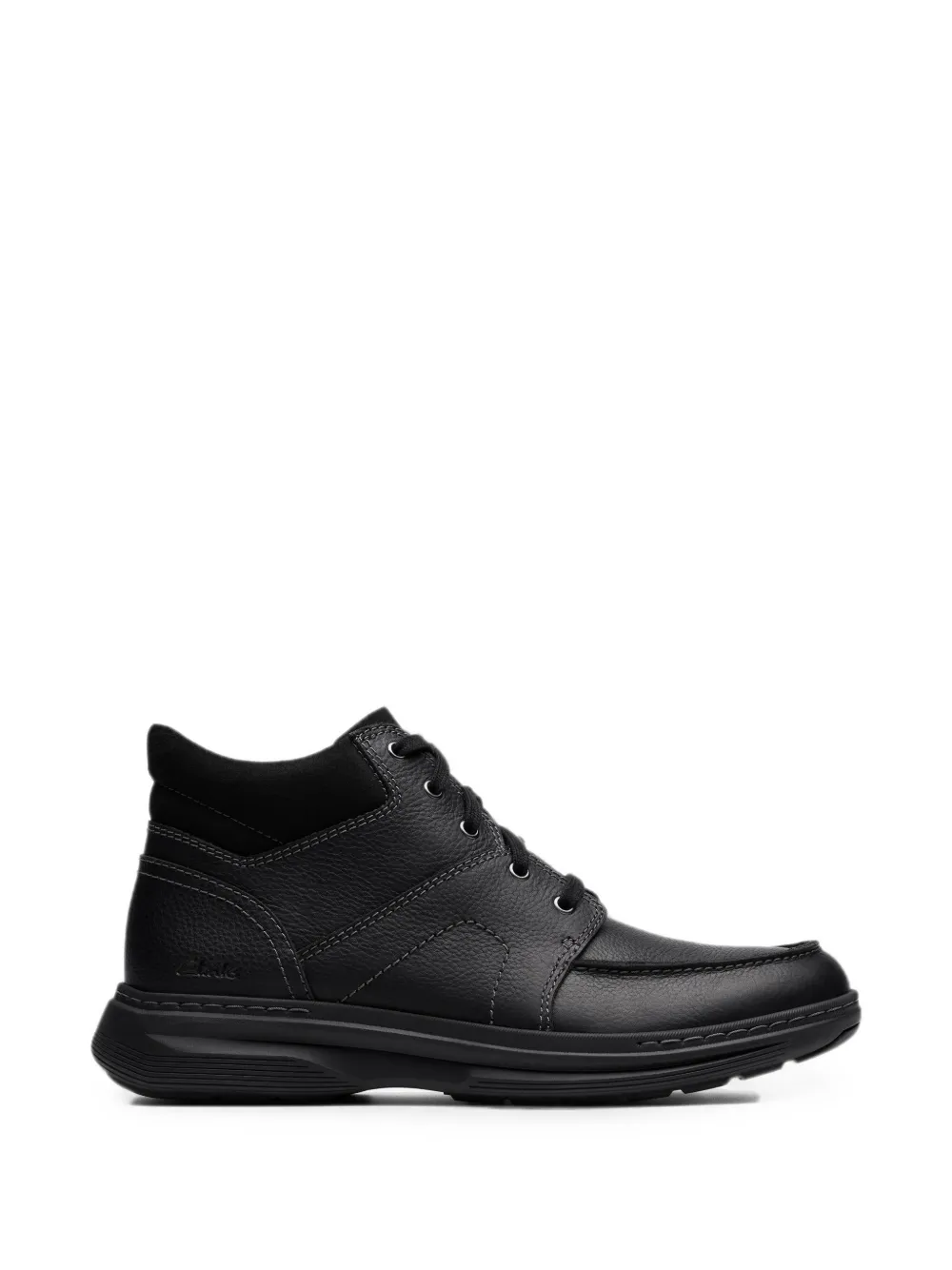 Clarks Originals Craftwell Mid leather boots Zwart