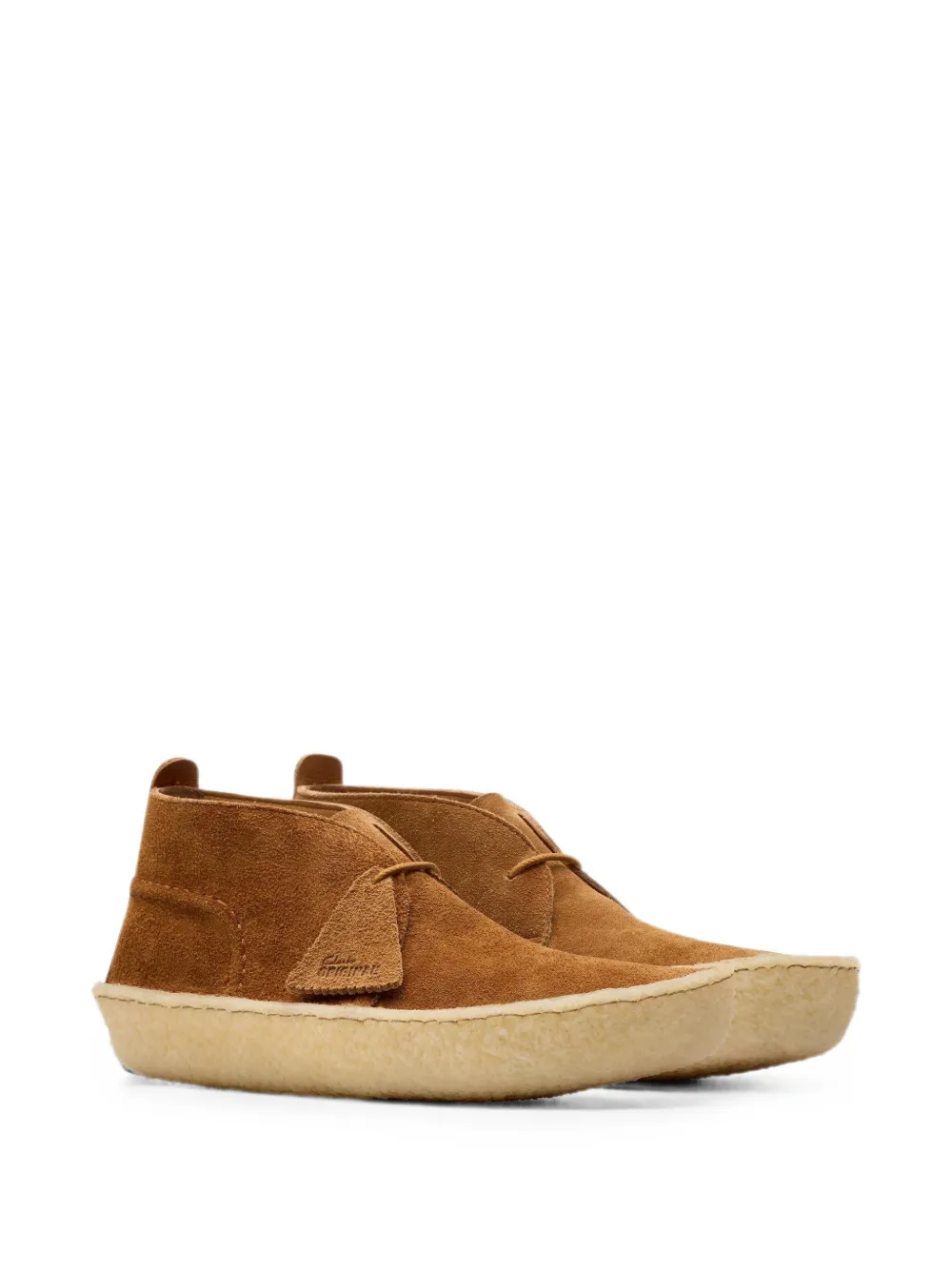 Clarks Originals Desert Rain suede boots Bruin