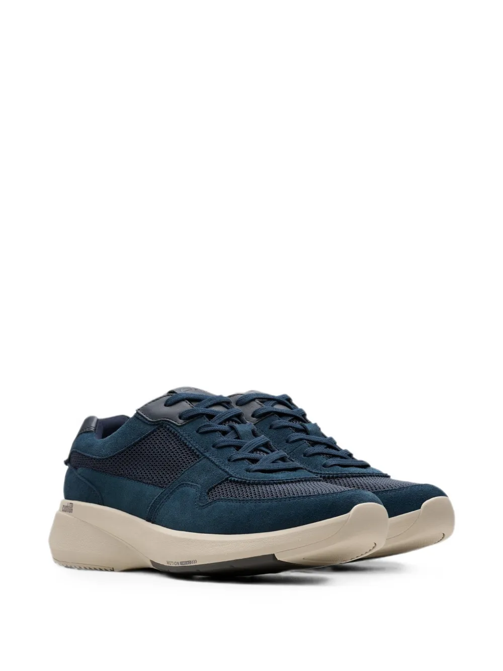 Clarks Originals Lehman Race suède sneakers Blauw