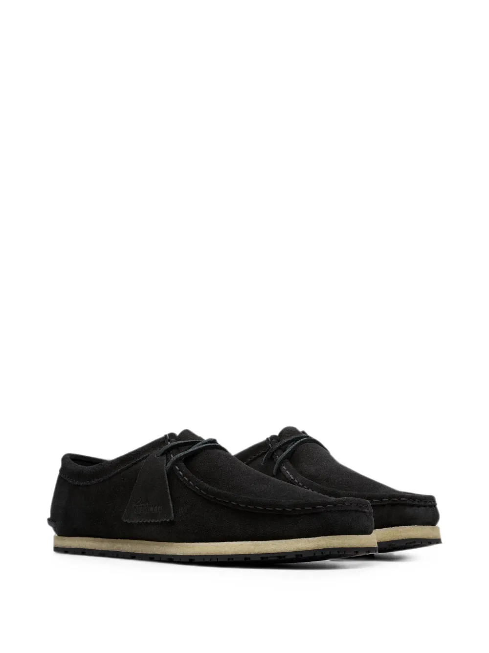 Clarks Originals Godney Lace suede Derby shoes Zwart