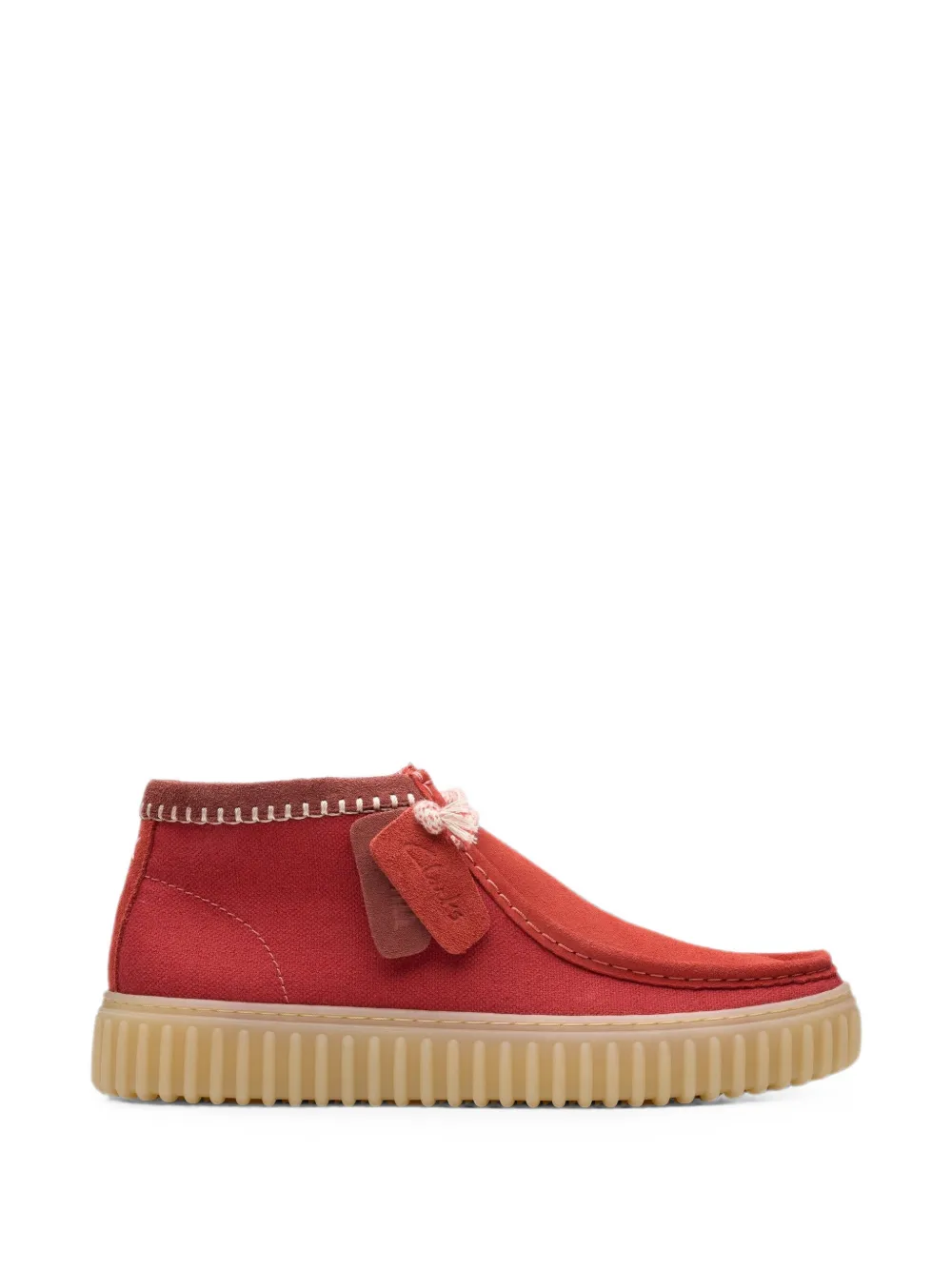 Clarks Originals Torhill Hi desert boots Rood