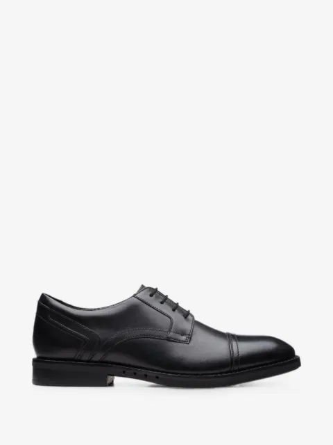 Clarks Originals Un Hugh Cap leather Derby shoes