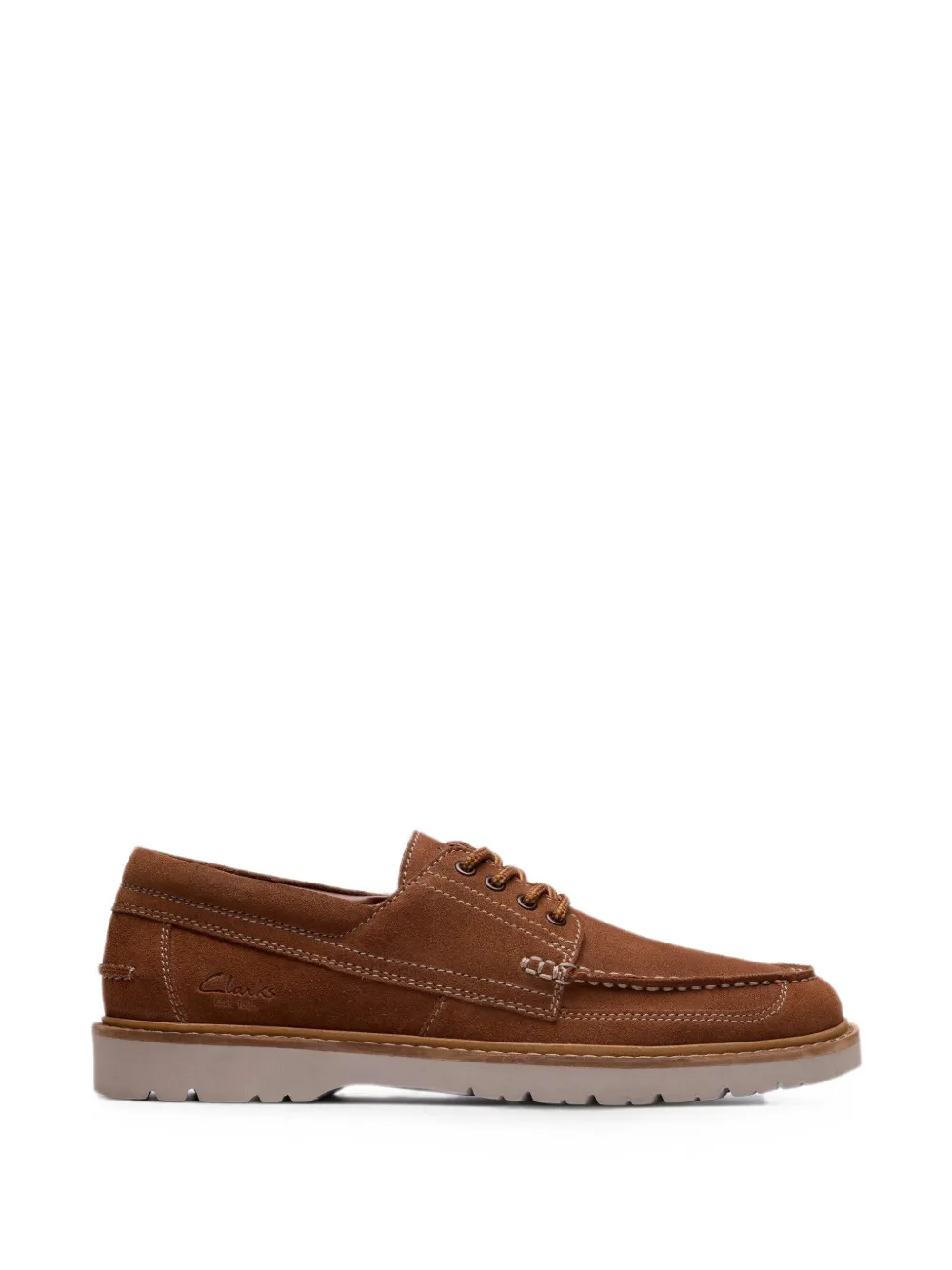 Clarks Originals Weltridge Moc Segelschuhe aus Wildleder - Braun