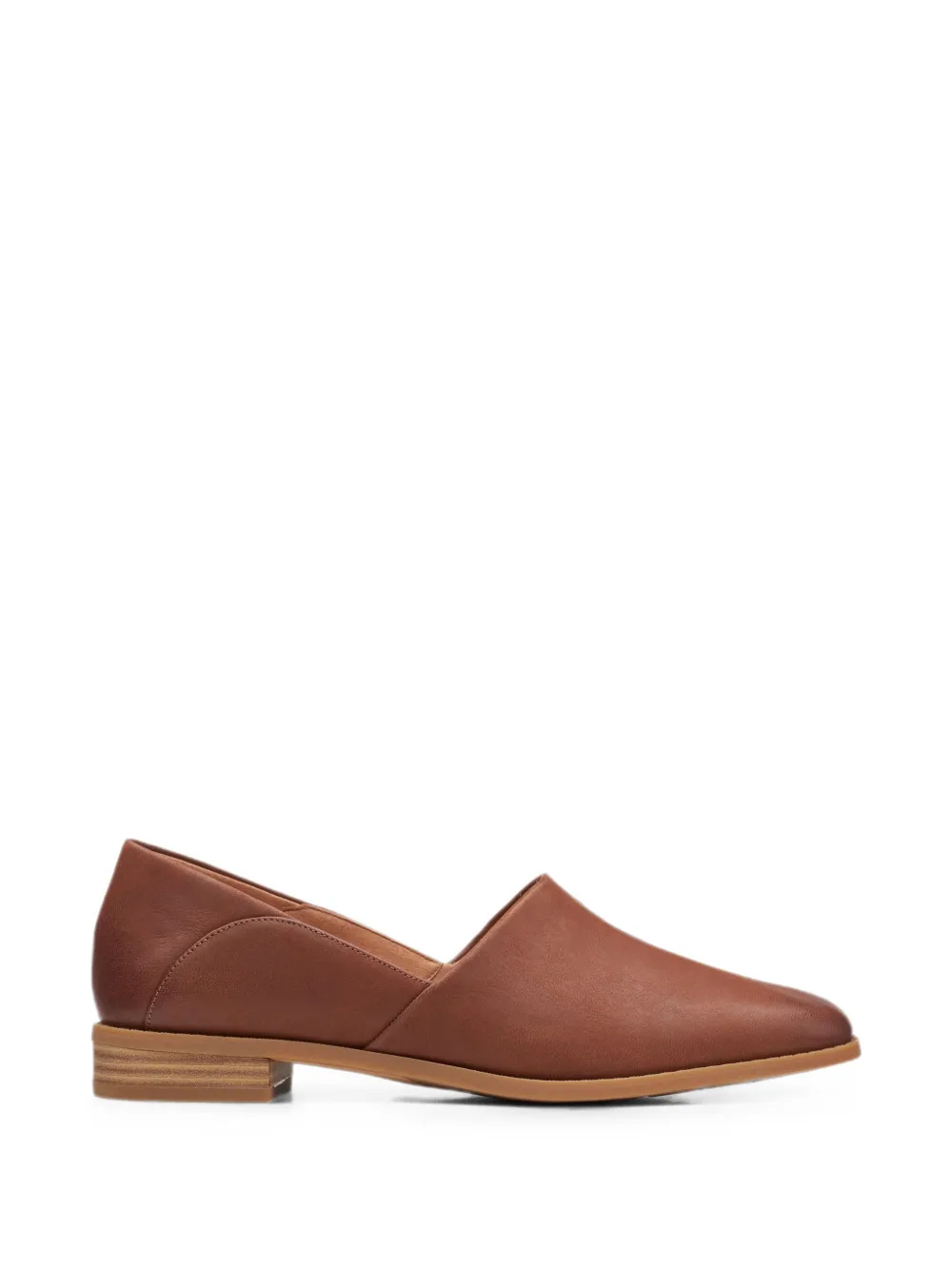 Clarks Originals Pure Belle leren pumps Bruin
