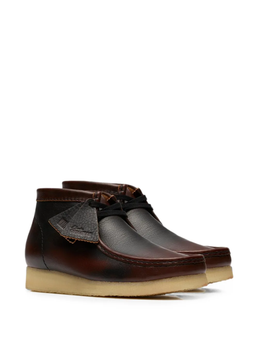 Clarks Originals Wallabee leather desert boots Bruin